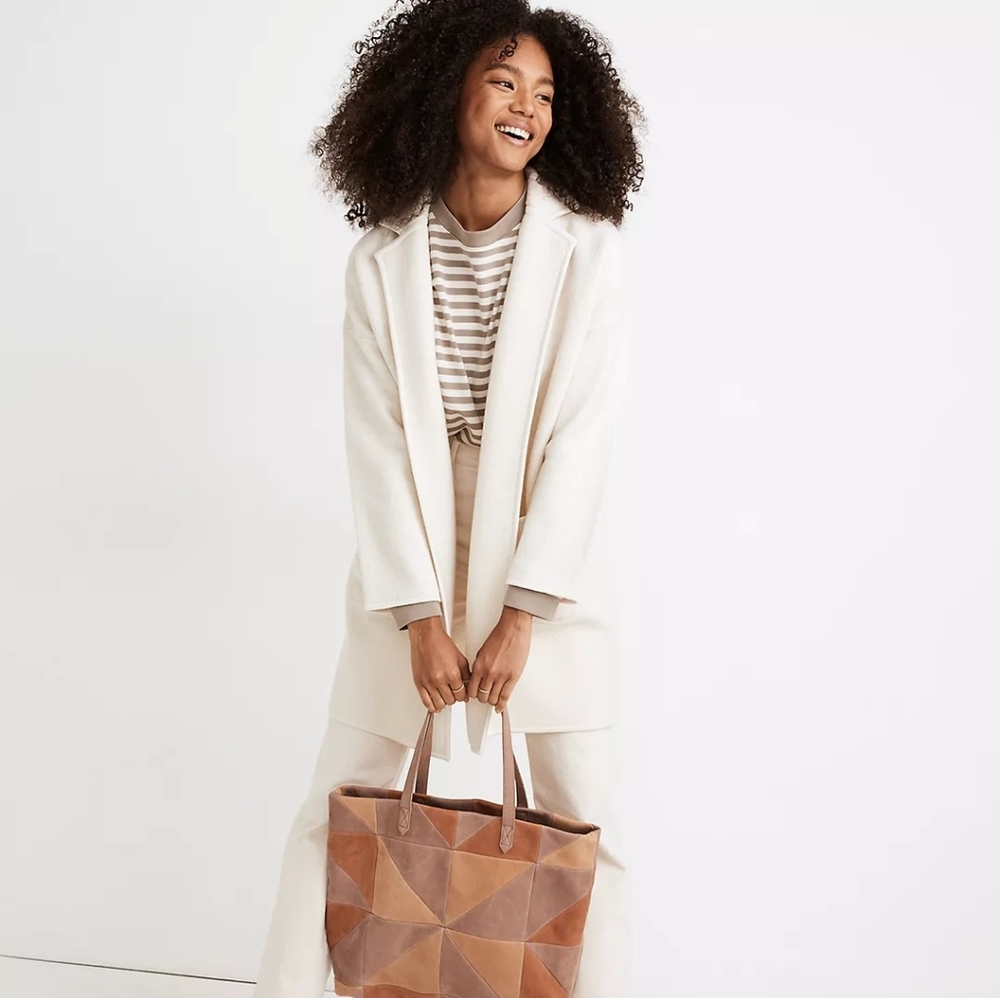 Madewell courton sweater coat
